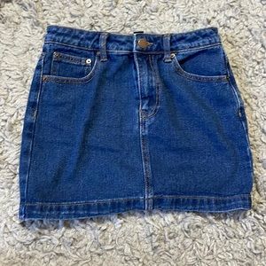 Jean skirt